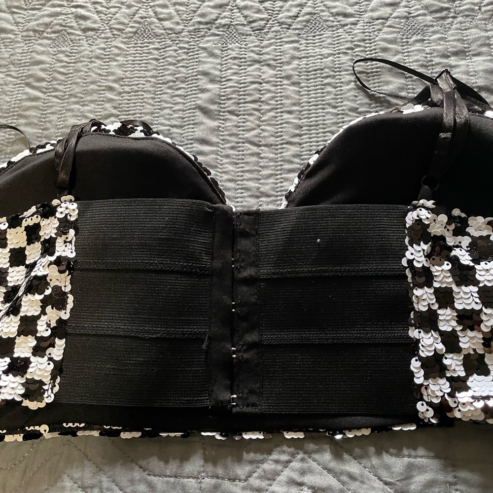 🐝Checkered Party Top - Picture 3 of 4